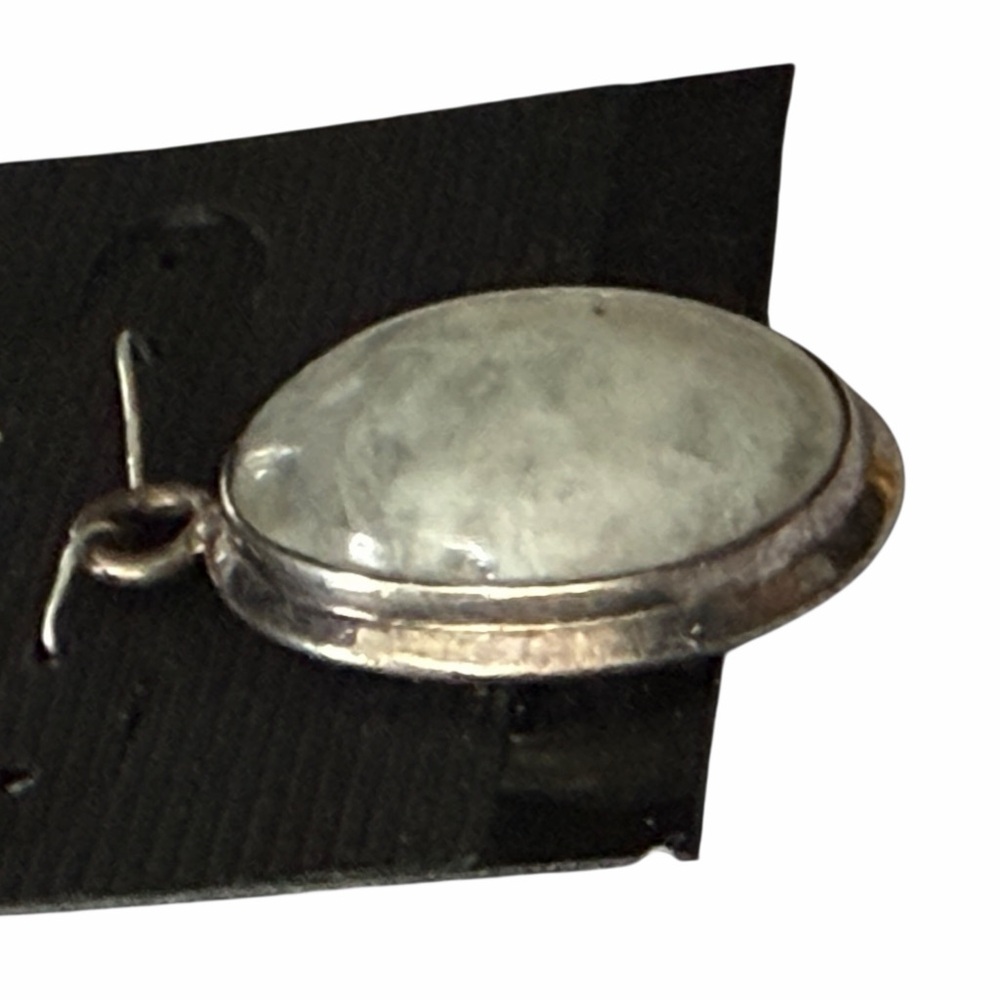 Y2K never worn Sterling Silver Moonstone? Oval Pendant stunning - Picture 4 of 6